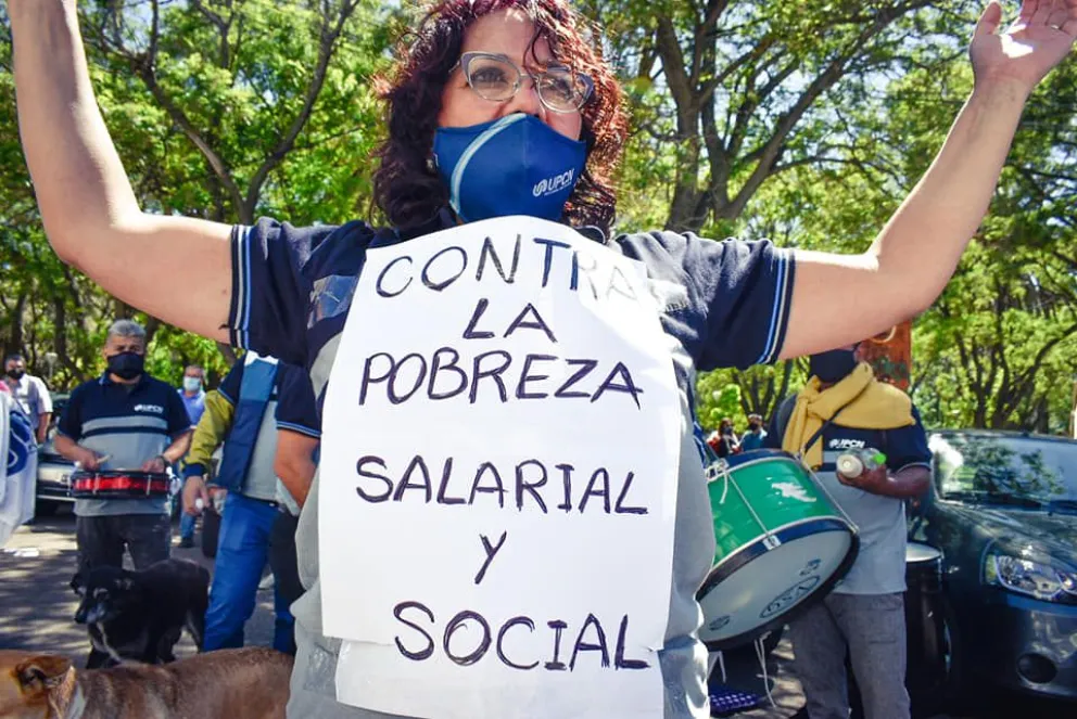 Alerta y movilización: UPCN con pintura de guerra en reclamo salarial