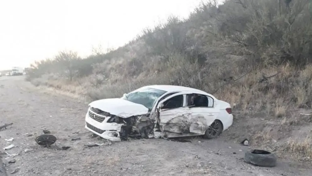 Otro brutal accidente de tránsito sobre la Ruta Nacional 22