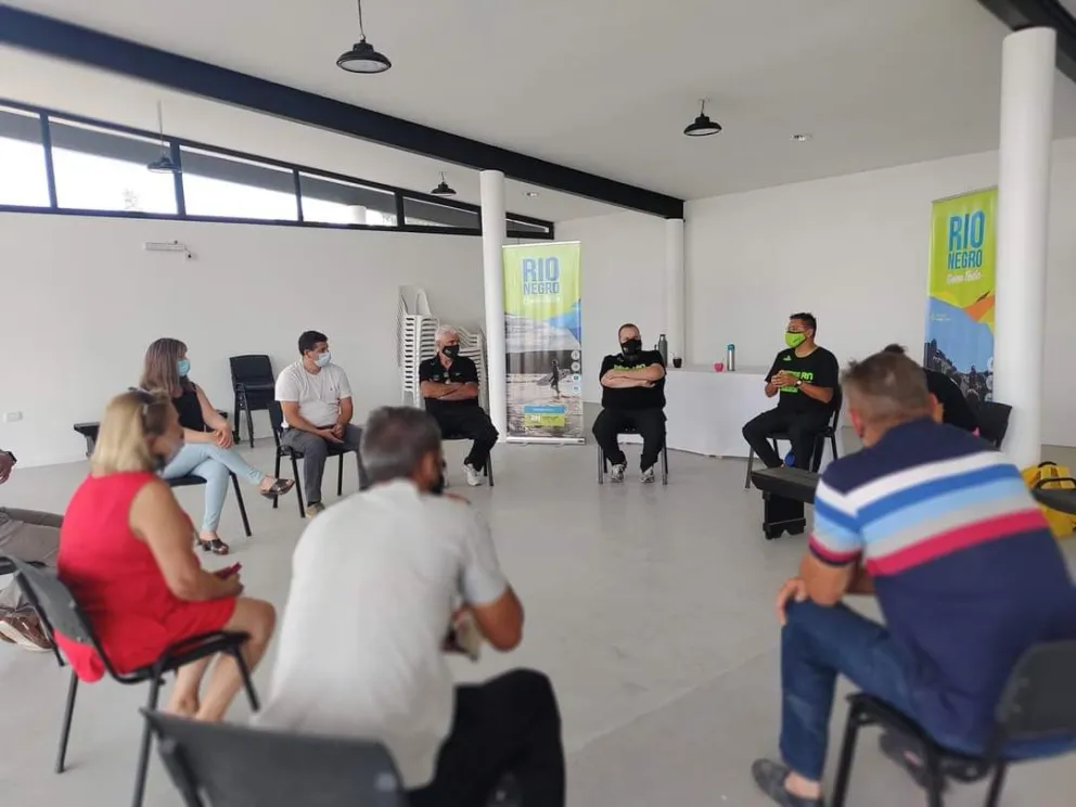 El Valle Medio recibió el programa de deporte social, inclusión y contención