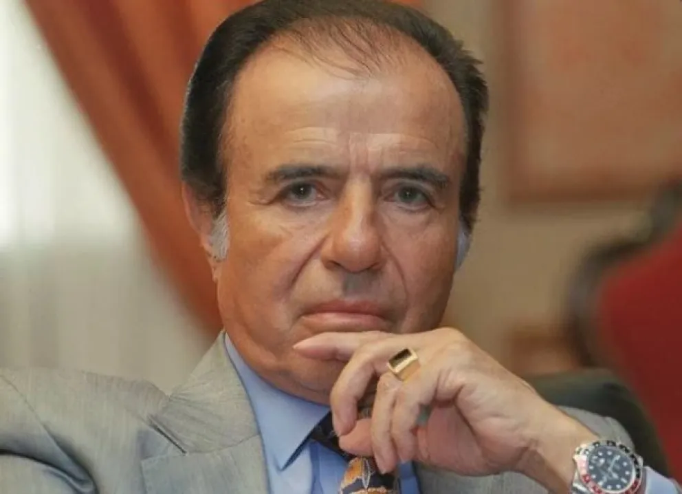 Apareció el anillo del ex presidente Menem