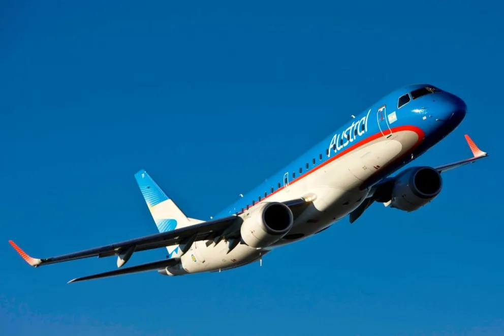 Pánico en un vuelo que unió Viedma con Buenos Aires