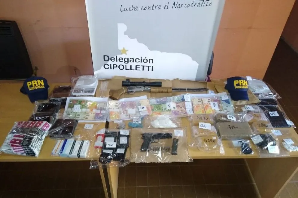Cayó la banda narco que integraba un trabajador hospitalario de Catriel