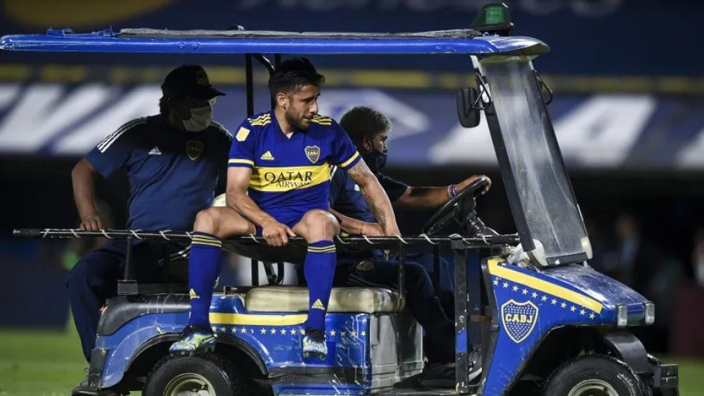 Toto Salvio se rompió los ligamentos y Boca lo pierde por meses