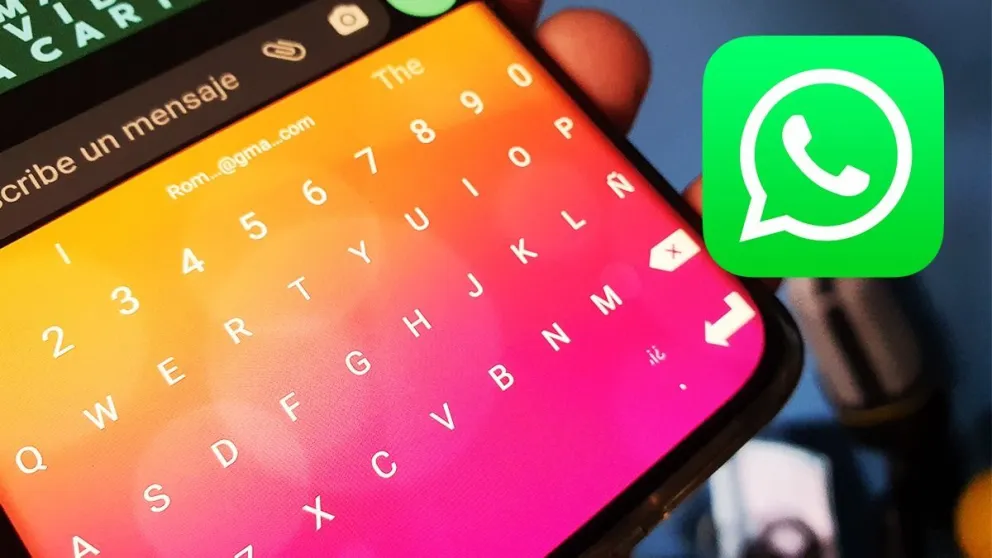 WhatsApp: con este truco podés cambiar el color del teclado de tu smartphone