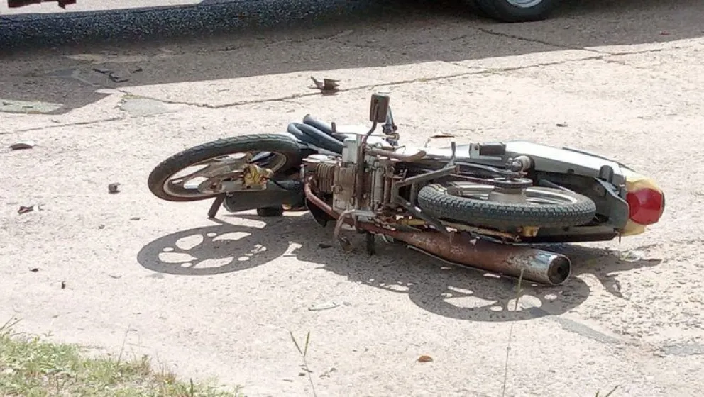 Doloroso accidente: chocó y mató a un motociclista, y era su propio hijo