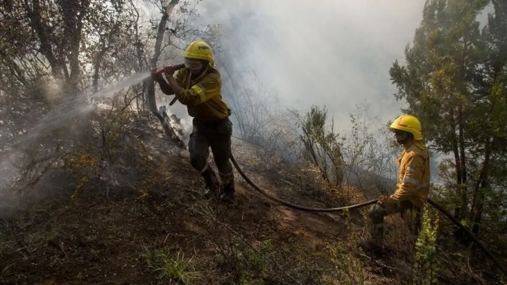Alivio: se logró controlar el incendio en cercanías de El Bolsón