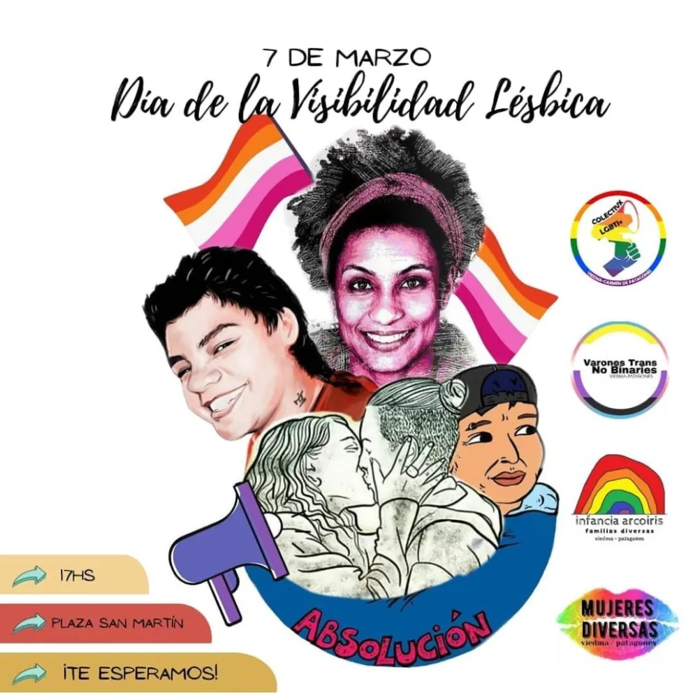 El día de la visibilidad lésbica se conmemora en Viedma