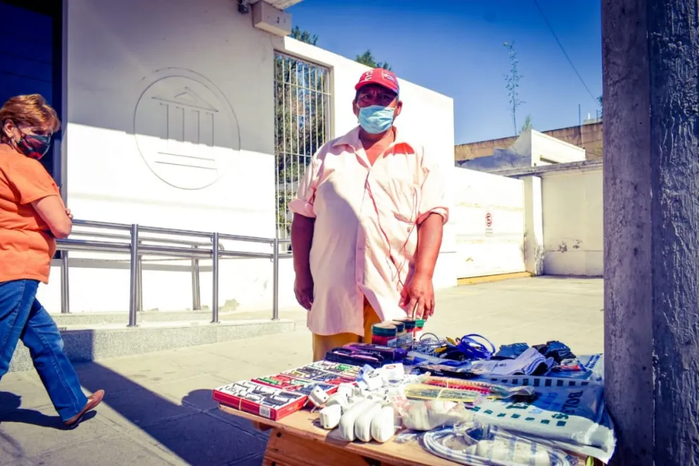 Las ventas ambulantes cayeron por el piso