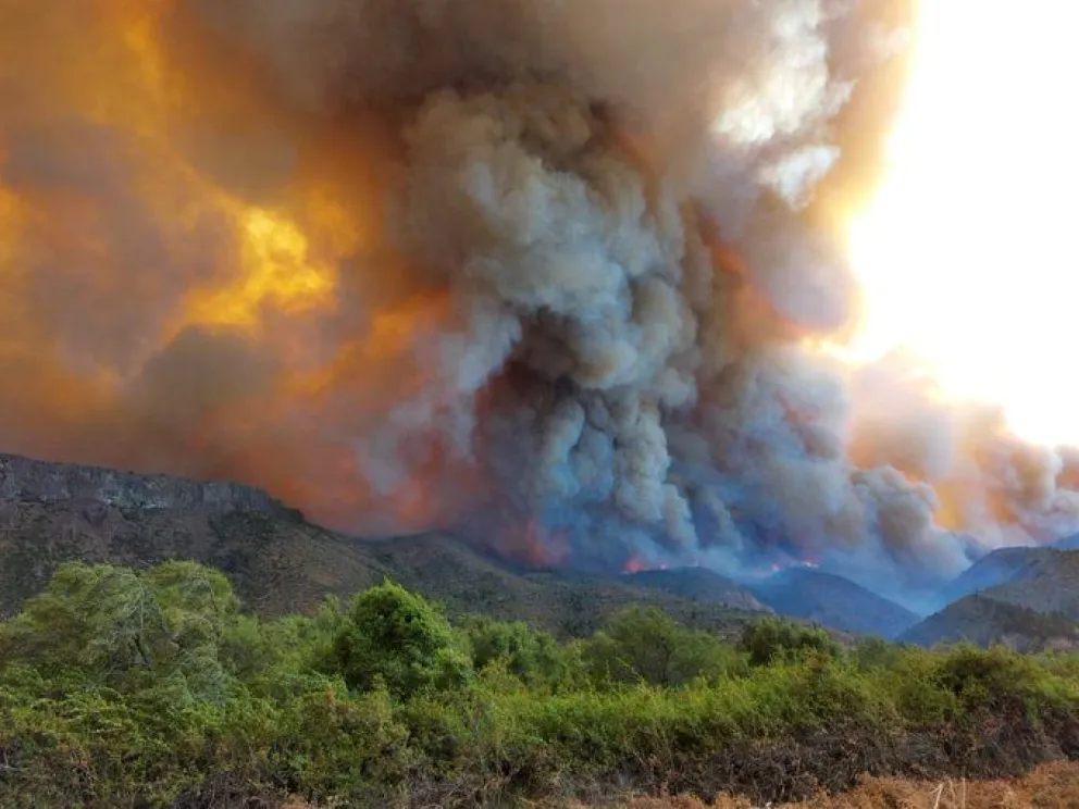 Otra vez el fuego provoca desastres en la región