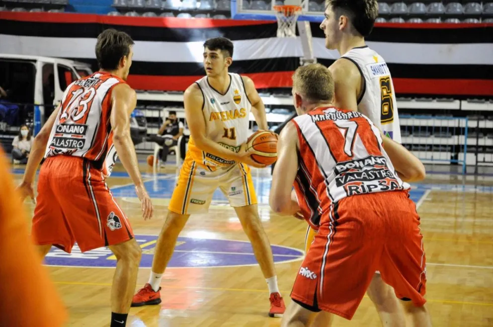 Liga Argentina: Atenas cerró su paso por Mar del Plata con derrota