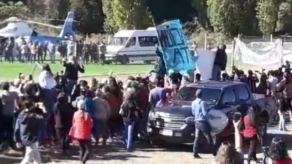 Qué dijo el presidente sobre el ataque que sufrió ayer en Lago Puelo