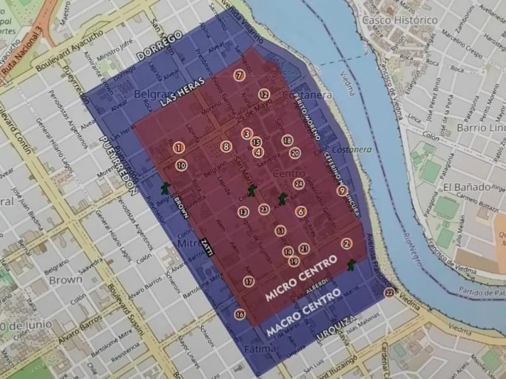 El estacionamiento medido y pago amplía fronteras en Viedma