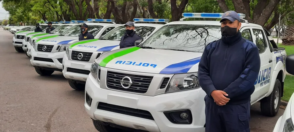 Nuevos vehículos para reforzar la flota de la Policía rionegrina