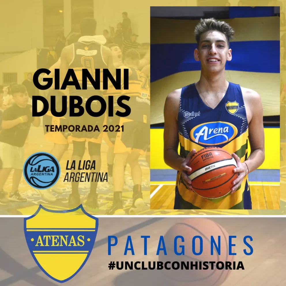 Liga Argentina: Gianni Dubois es la nueva ficha de Atenas