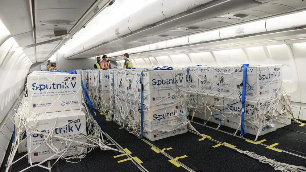 Partió el octavo vuelo de Aerolíneas para traer más vacunas de Moscú