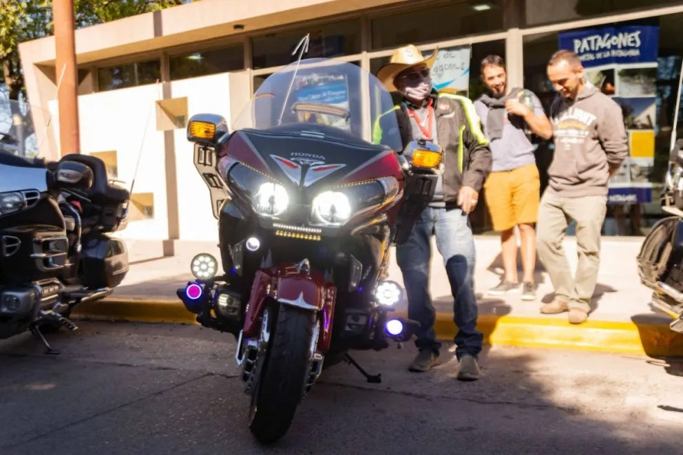 Con gran éxito se está desarrollando el Encuentro de Motos Goldwing