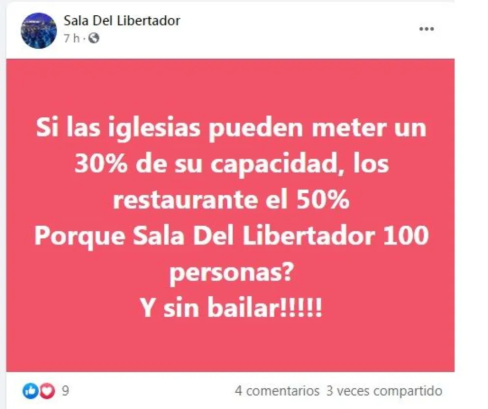 Retamal pide reabrir la Sala del Libertador, que peligra con cerrar definitivamente