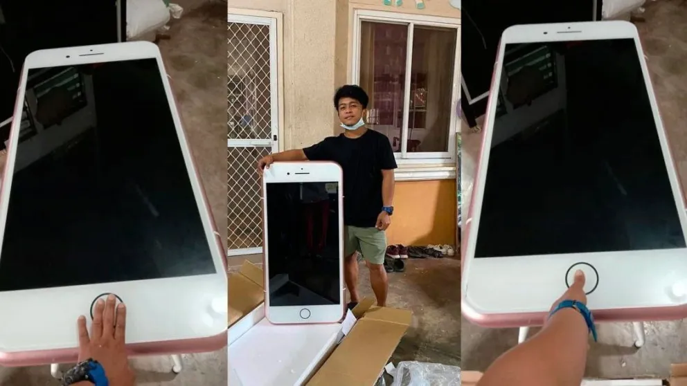 Compró un Iphone a buen precio, pero era una mesa