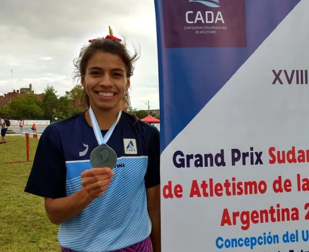 Rionegrina de plata en el Sudamericano