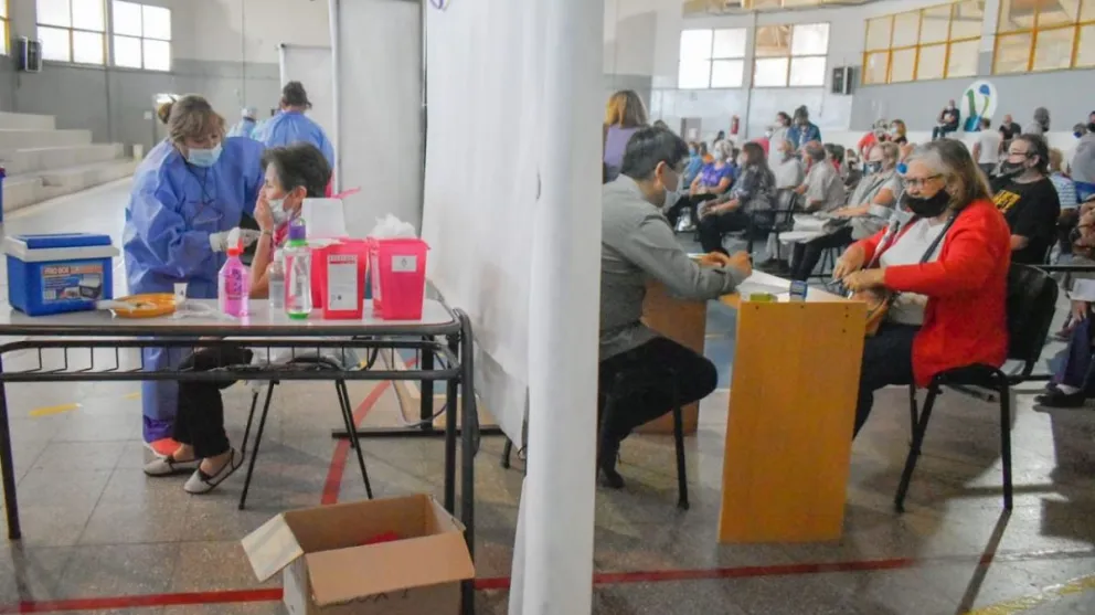 En Viedma, cada sector con su marca de vacuna