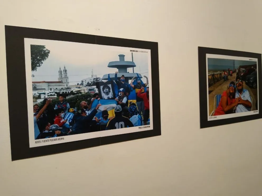 Muestra en el Cultural: Desde la despedida del Diez hasta la vigilia de la ley de aborto