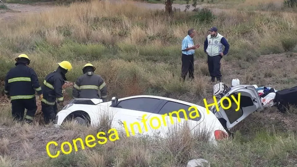 Una familia de Patagones golpeada por un vuelco en Conesa
