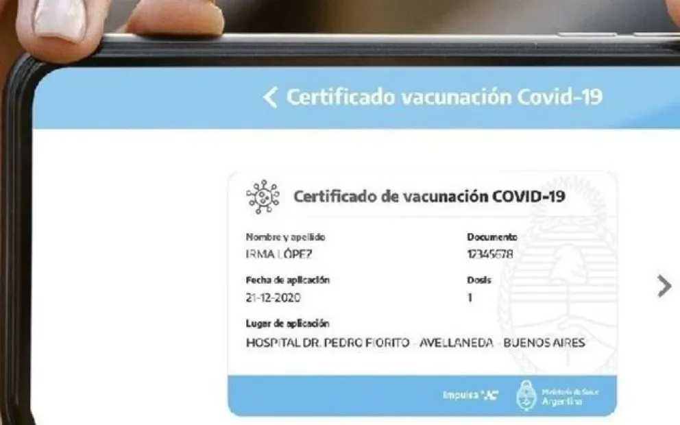Lanzan un pasaporte sanitario para quienes estén vacunados contra el COVID-19