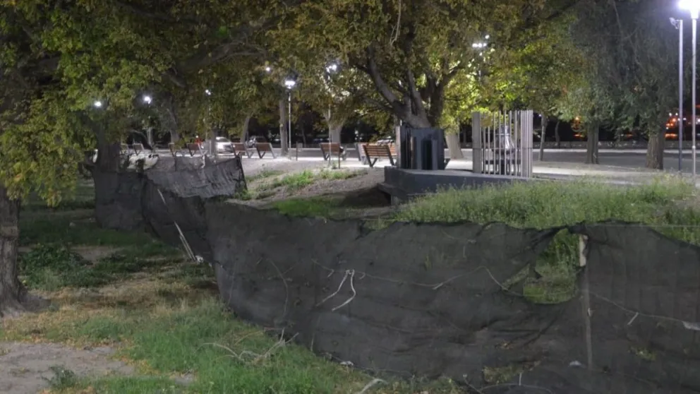 Está frenada la construcción del Parque del Bicentenario en Viedma