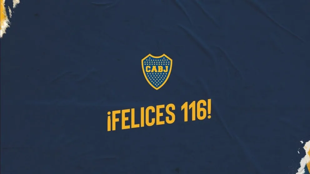 Hoy Boca cumple 116 años y lo celebra con un emotivo video