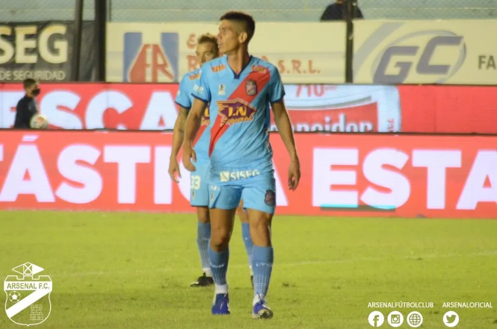 Copa de la Liga: Bruno Sepúlveda tuvo minutos en el 0-0 de Arsenal ante River