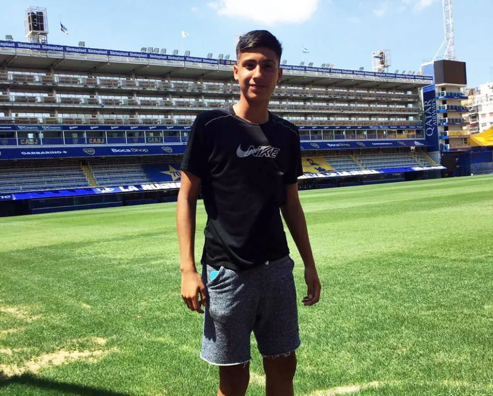 Gian Franco Livia: el enganche rionegrino de la octava de Boca