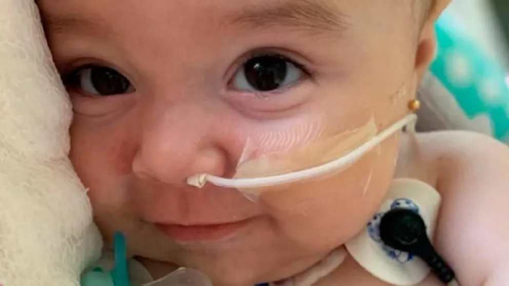 Una beba de 11 meses necesita un remedio de 2 millones de dólares para vivir