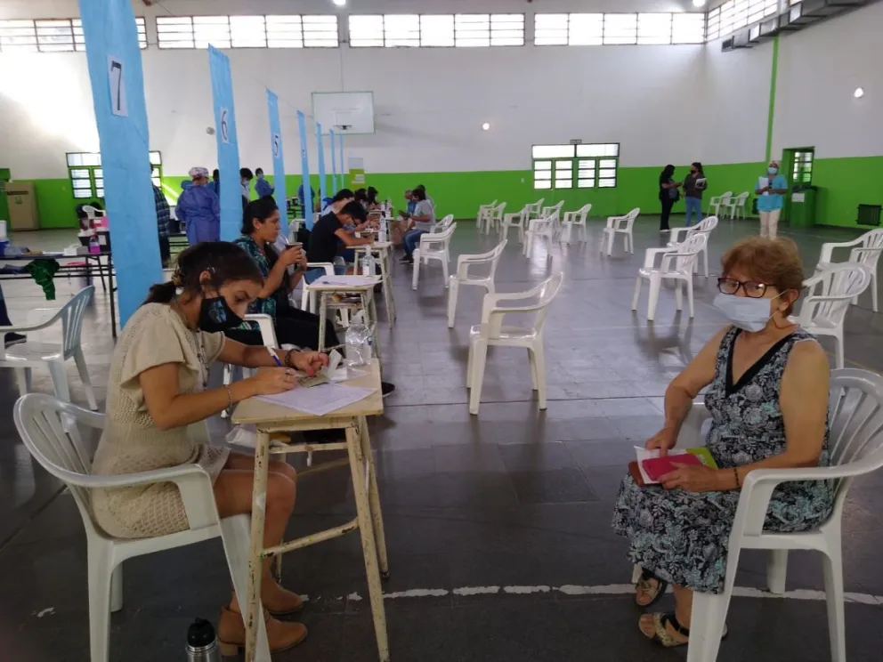 Más 200 personas se vacunaron contra el Covid en San Javier
