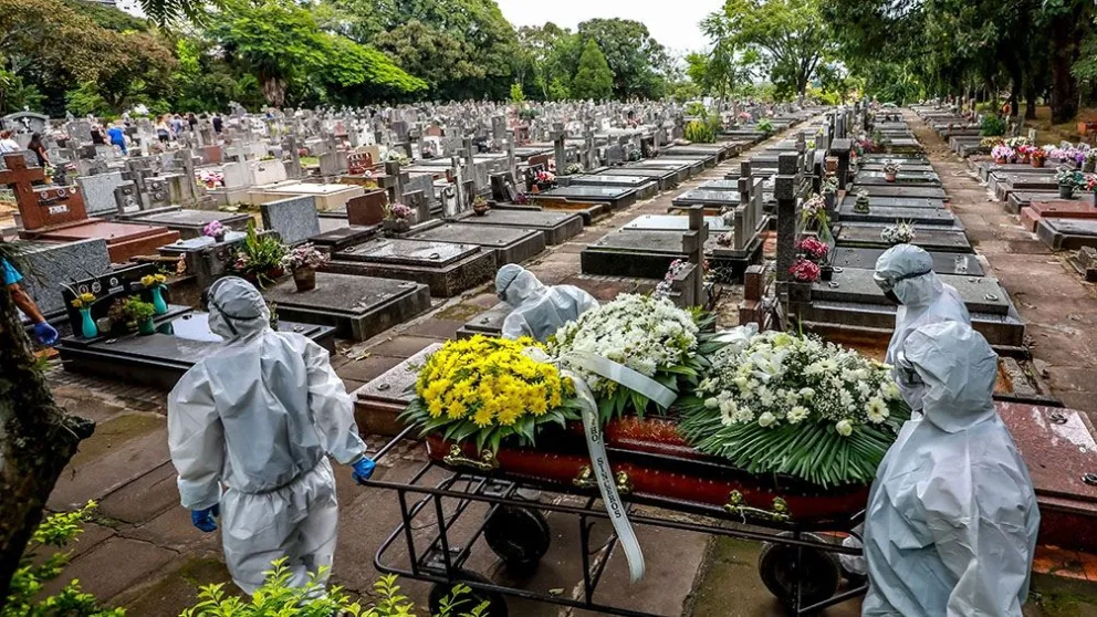 Brasil sigue rompiendo récords: registró más de 4.000 muertes en un día