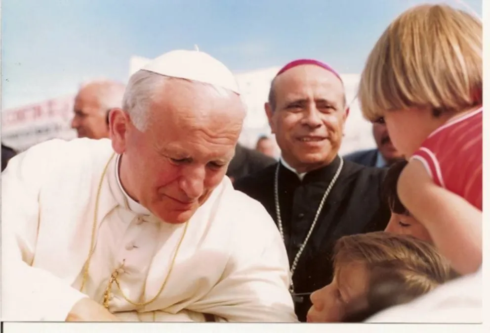 Se cumplen 34 años de la visita del papa san Juan Pablo  II a Viedma
