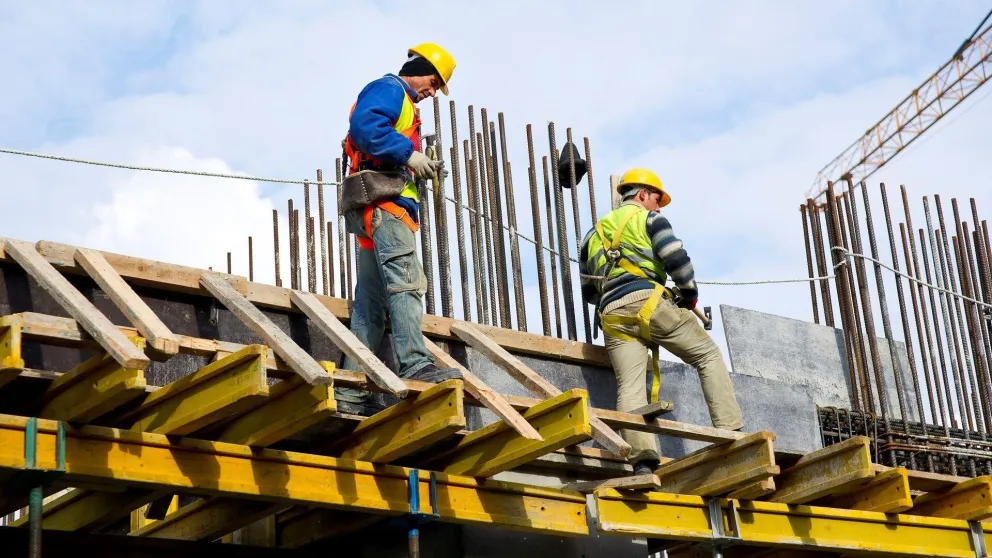 La construcción se expandió un 22,7% interanual y la industria un 1,6%