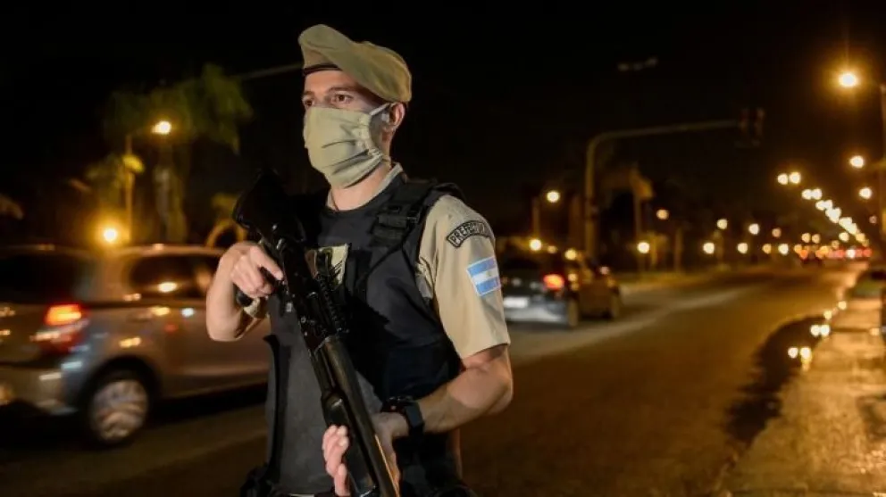 Fuerzas Federales controlan el cumplimiento de las nuevas medidas