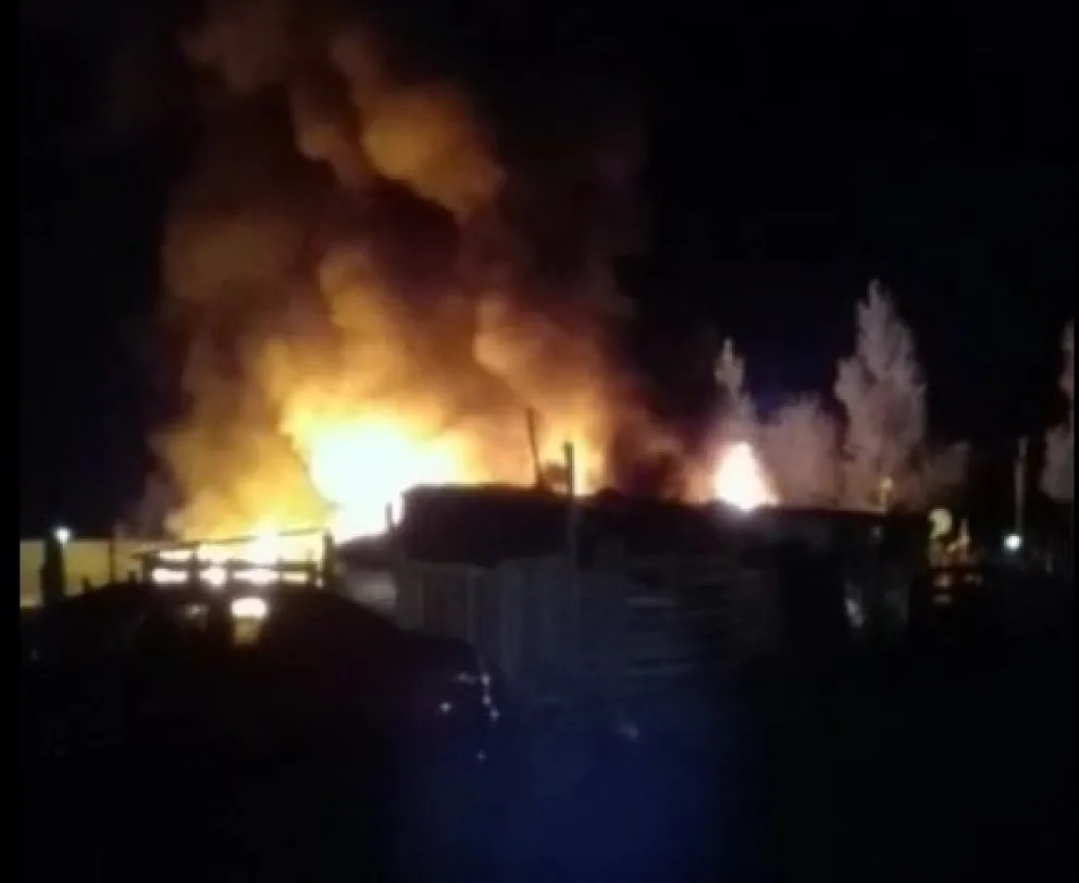 Drama en el barrio 30 de Marzo: se incendiaron dos casillas