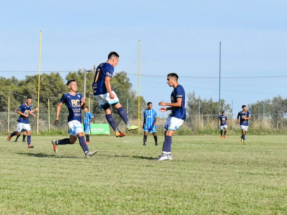 Liga Rionegrina: Sol de Mayo goleó a Jorge Newbery y trepó a la cima