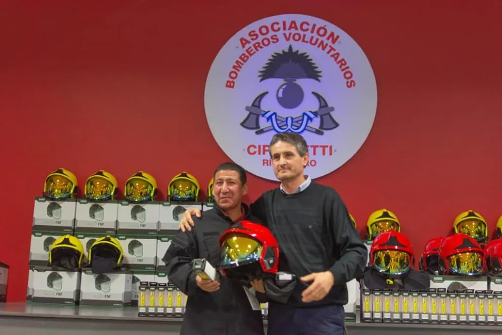 Bomberos respaldan un proyecto de ley para tener cobertura por accidente