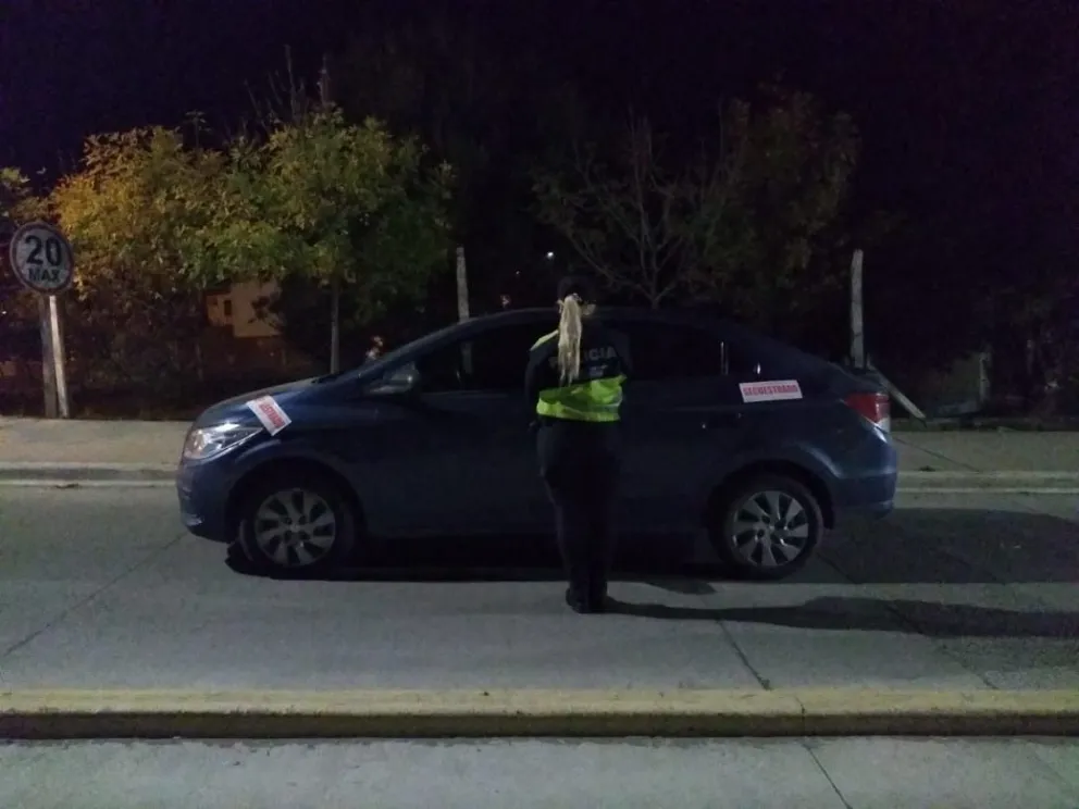 Conductores en estado de ebriedad y vehículos secuestrados