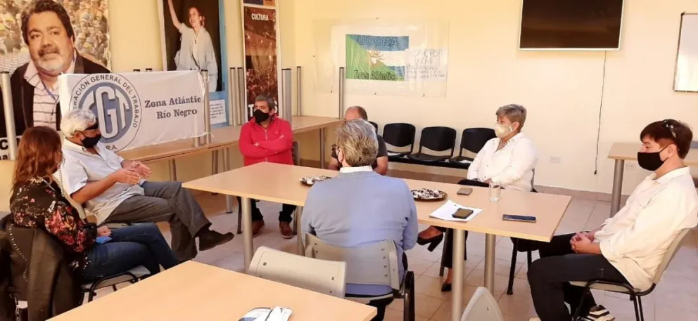 CGT Zona Atlántica firmó importante convenio con la UNRN