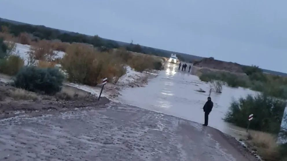 Está cortada la ruta 23, entre Valcheta y Ministro Ramos Mexía
