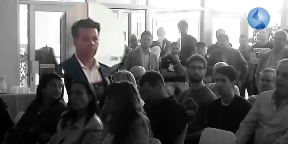 Video: La última vez que se vio a Fred Machado en Viedma fue con su amigo Espert