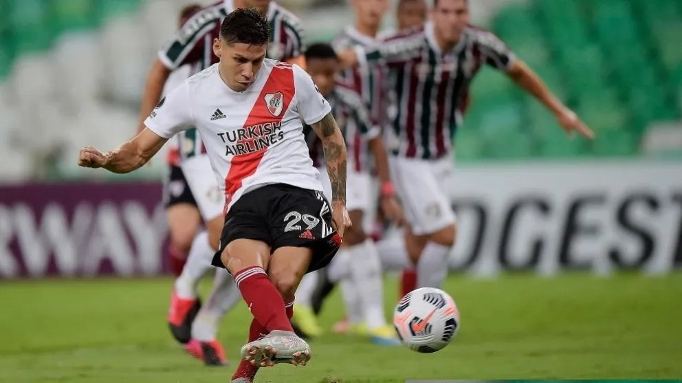 River igualó 1 a 1 ante Fluminense en su debut en Copa Libertadores