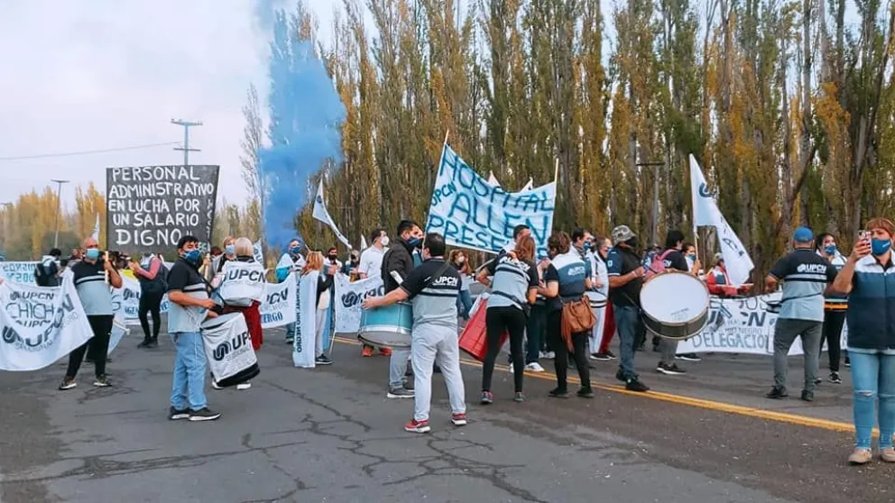 UPCN volvió a cortar la ruta