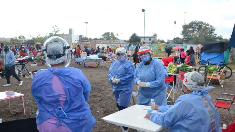 Covid en los barrios: El test rápido en el Santa Clara fue clave para atacarlo