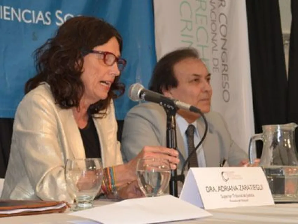 Hay fecha para tratar la renuncia de la jueza del STJ, Adriana Zaratiegui
