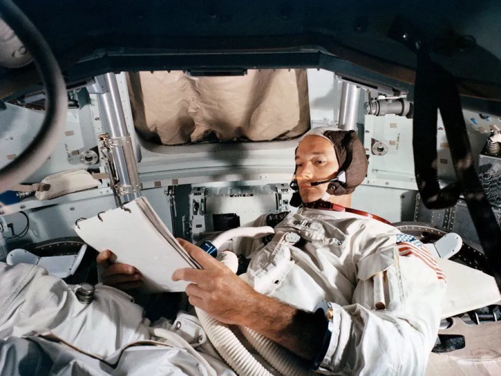 Murió Michael Collins, el astronauta del Apolo 11