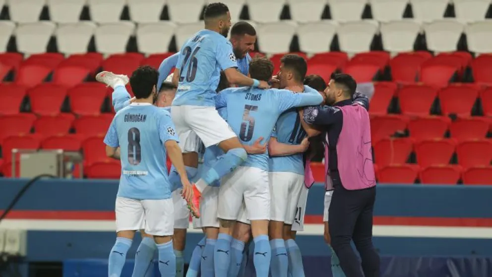 Video: mirá los goles de PSG vs Manchester City en la primera semifinal